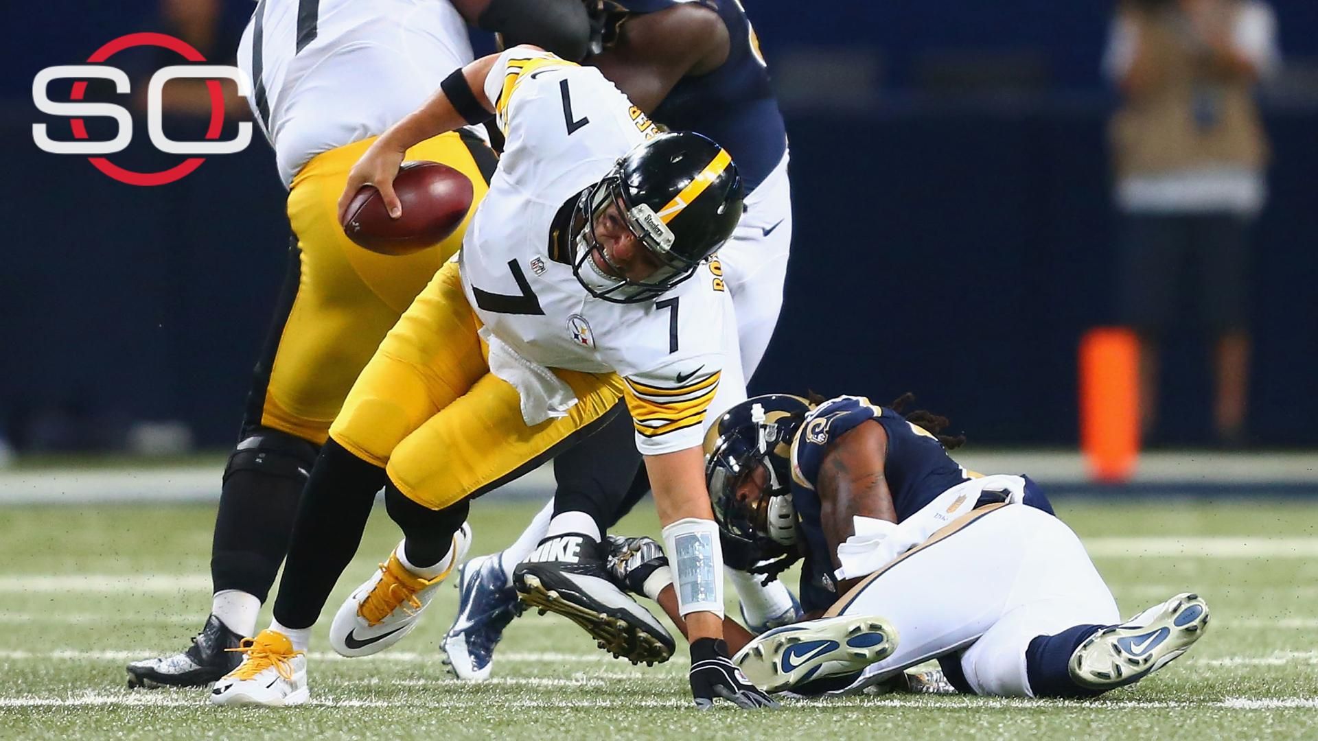 Steelers' Roethlisberger injures MCL