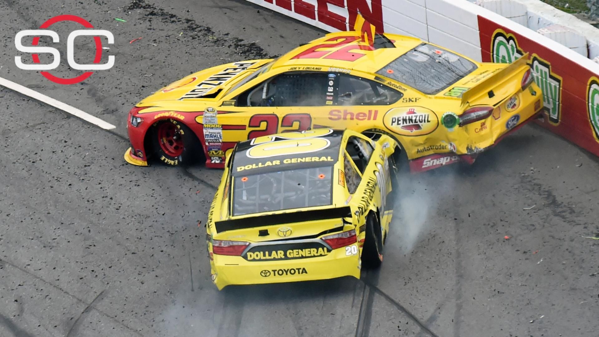 Kenseth suspended for two races after wrecking Logano