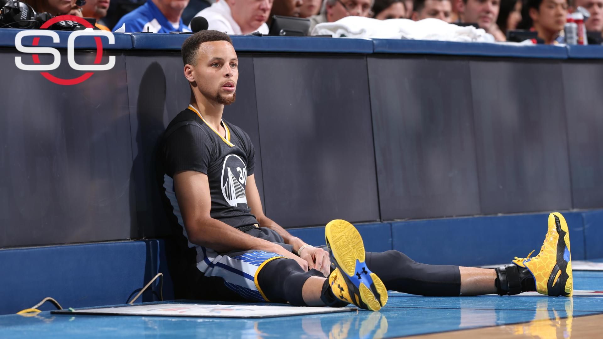 Curry out vs. Hawks