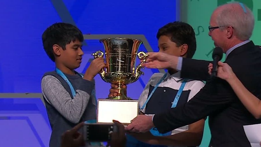 A rivalry emerges at the Spelling Bee