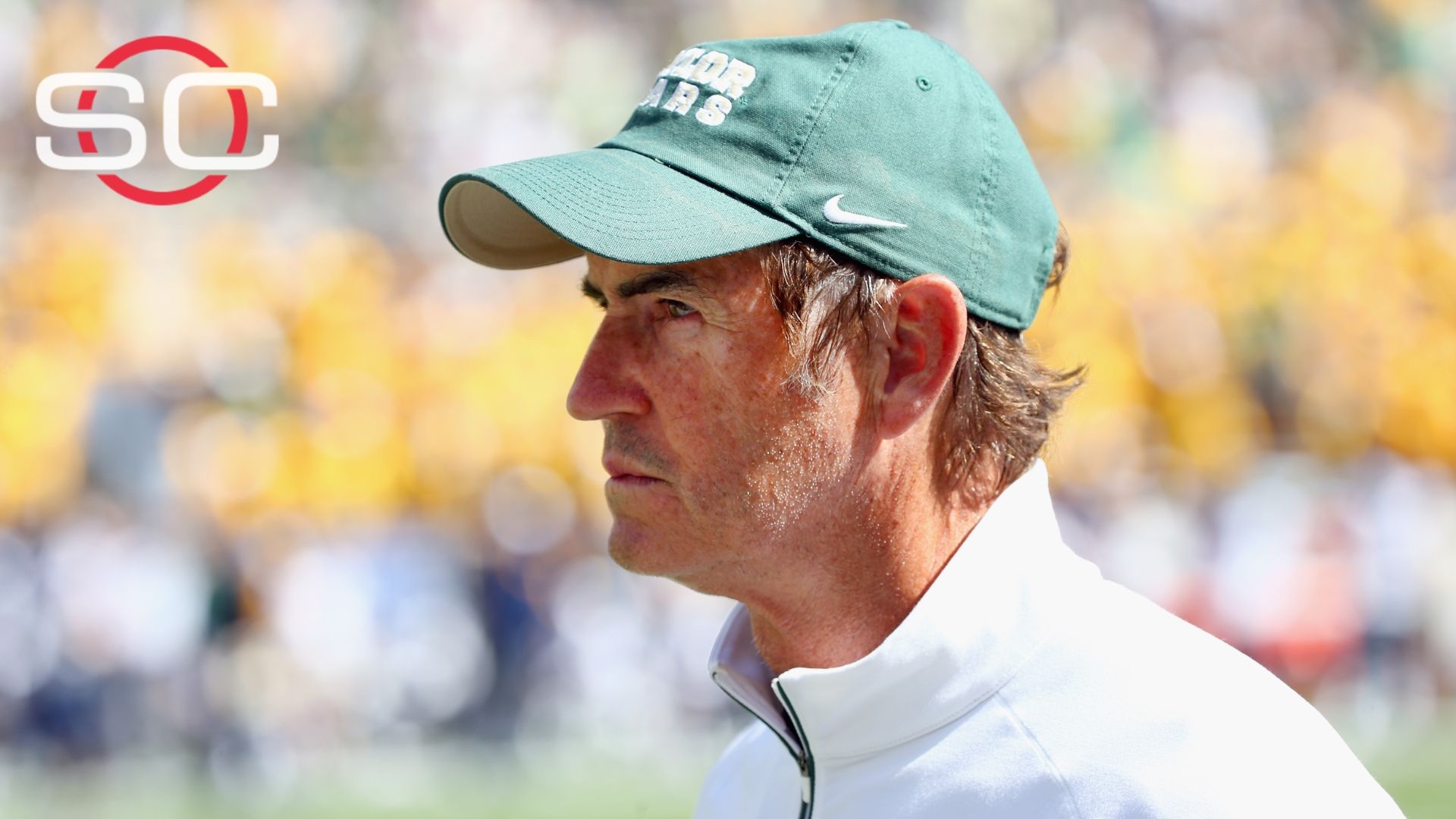 Art Briles reacts to impending dismissal by Baylor ABC7