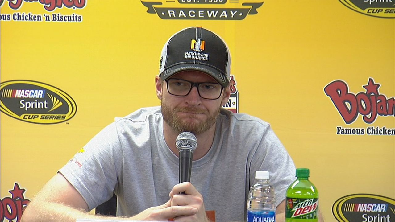 Earnhardt Jr: 'I definitely don't belong in a race car today'