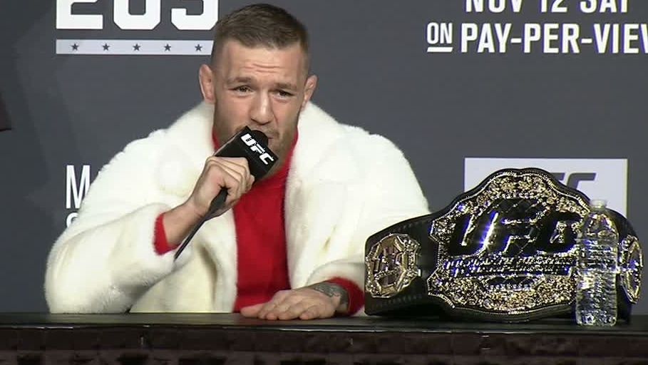 McGregor says the 'whole ship sinks' without him