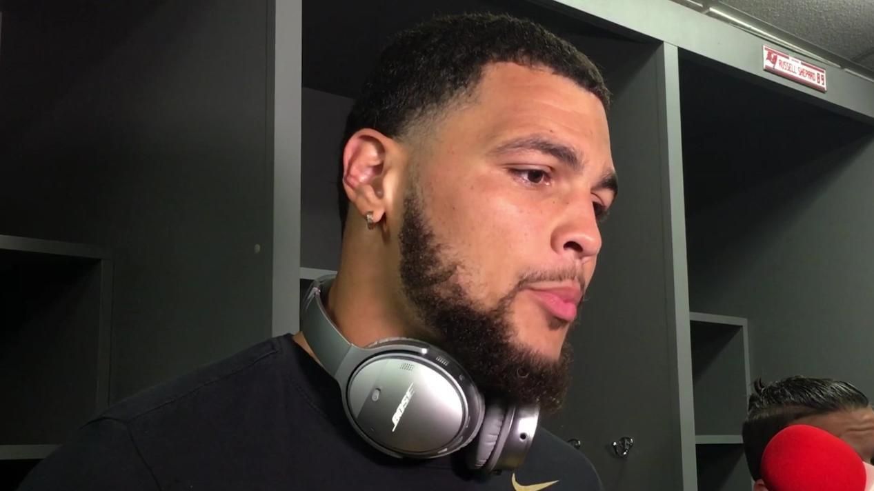 Mike Evans: 'I don't want to disrespect the veterans'
