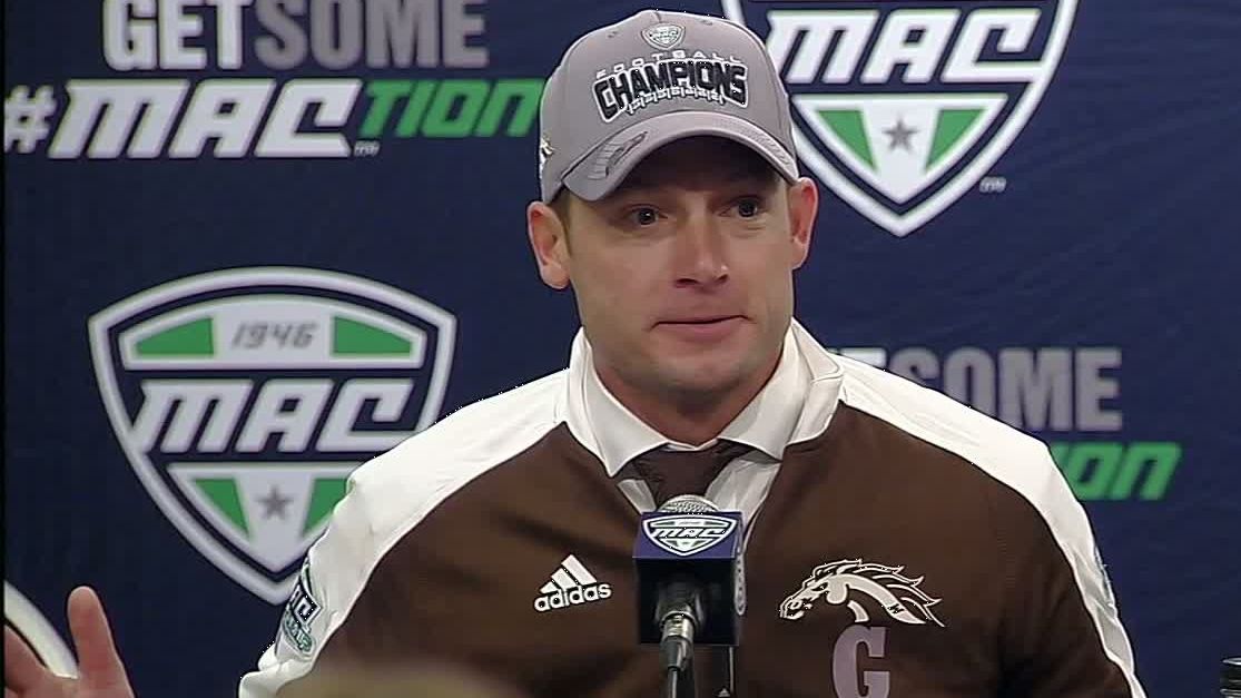Fleck adamant Western Michigan is going to Cotton Bowl