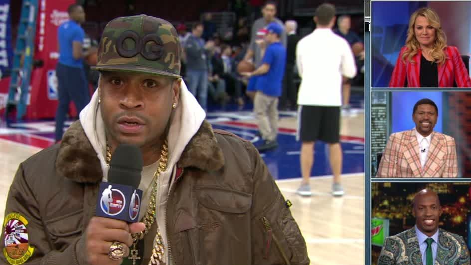 Iverson can't believe the fashion he's seeing in NBA