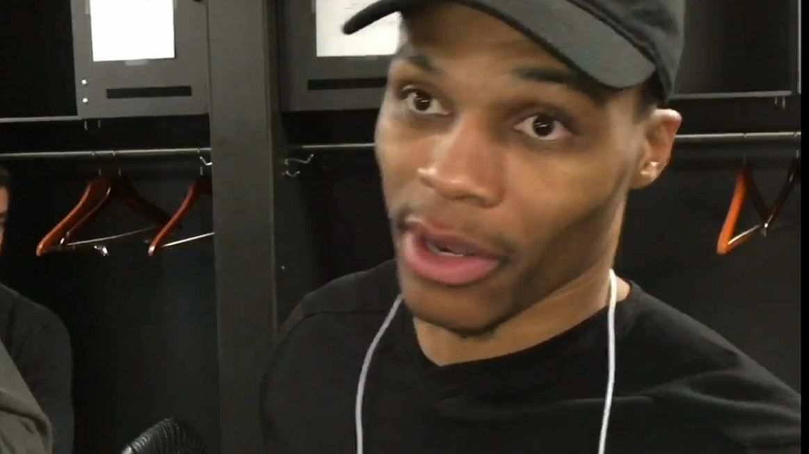 Westbrook blames hitting ref with ball on miscommunication