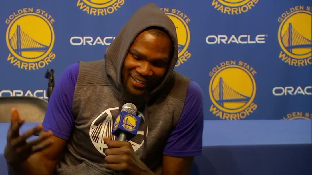 Durant: 'I got a boo boo playing basketball'