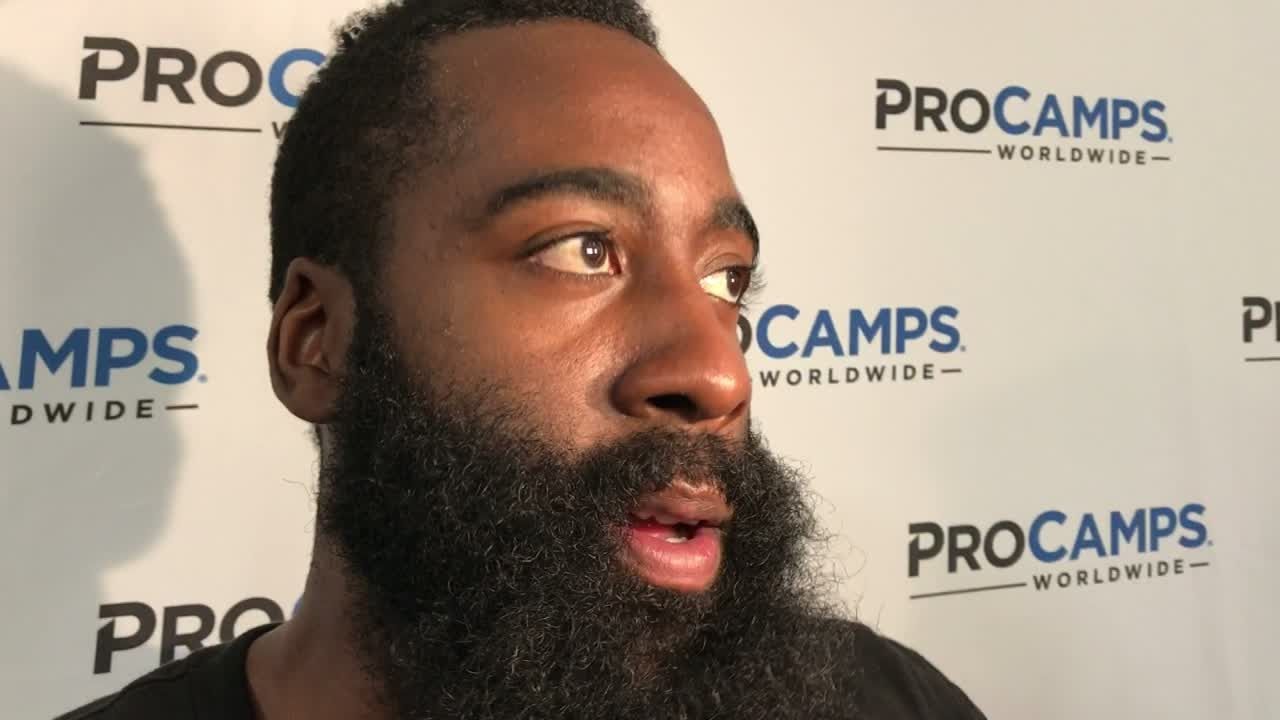 Harden says contract is 'credit to my work ethic'