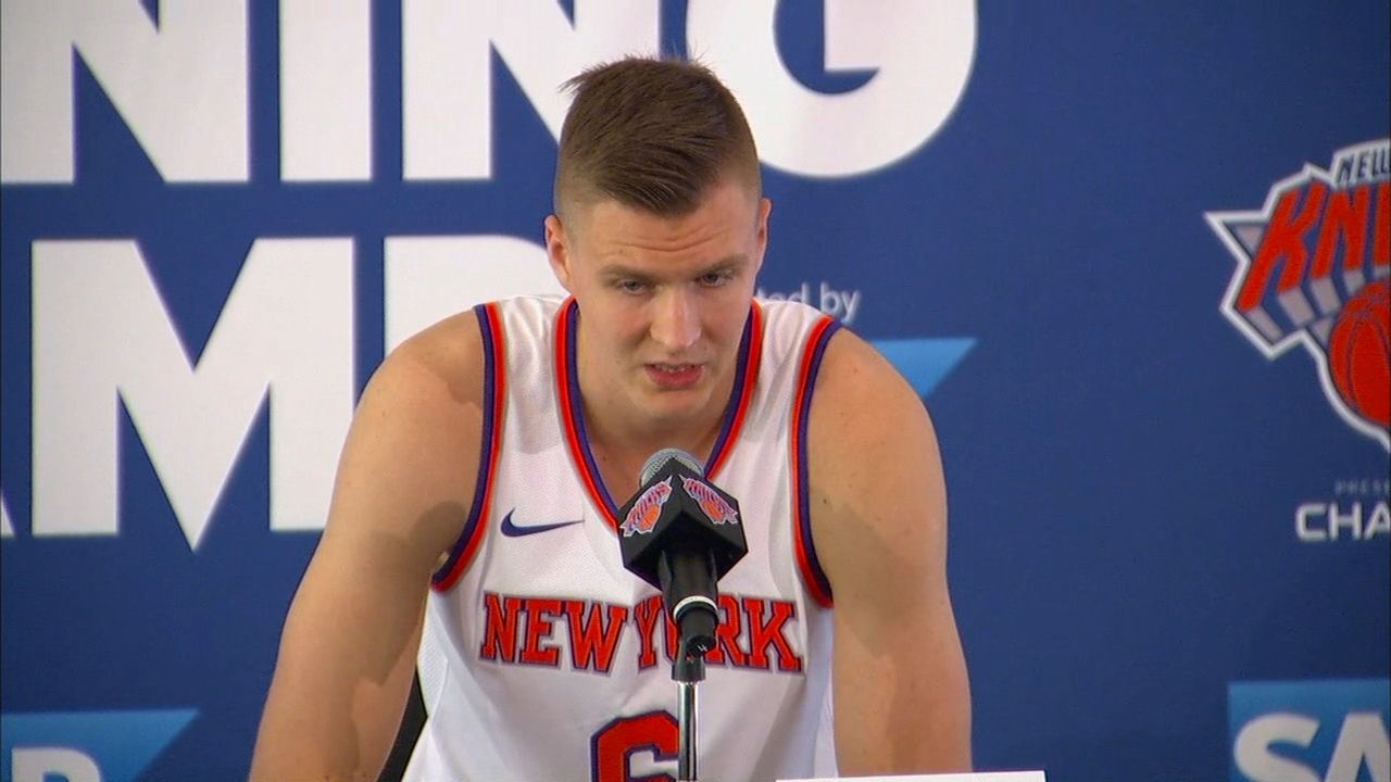 Porzingis is thankful for his time with Melo