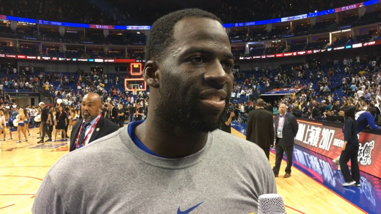 Draymond happy to see Curry ball out