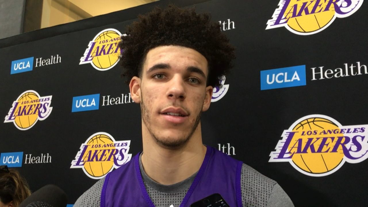 Lonzo 'ready to play' Lillard and Russell