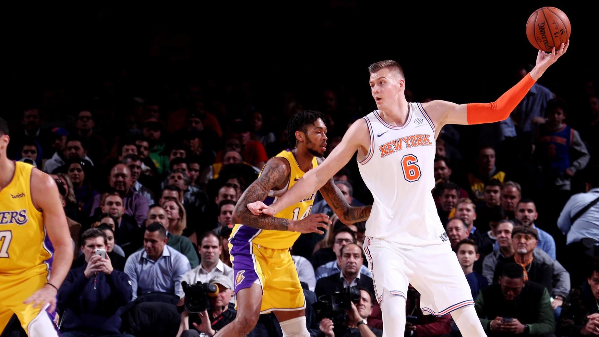 Porzingis, Beasley help Knicks edge Lakers 113-109 in OT | abc7.com1920 x 1080
