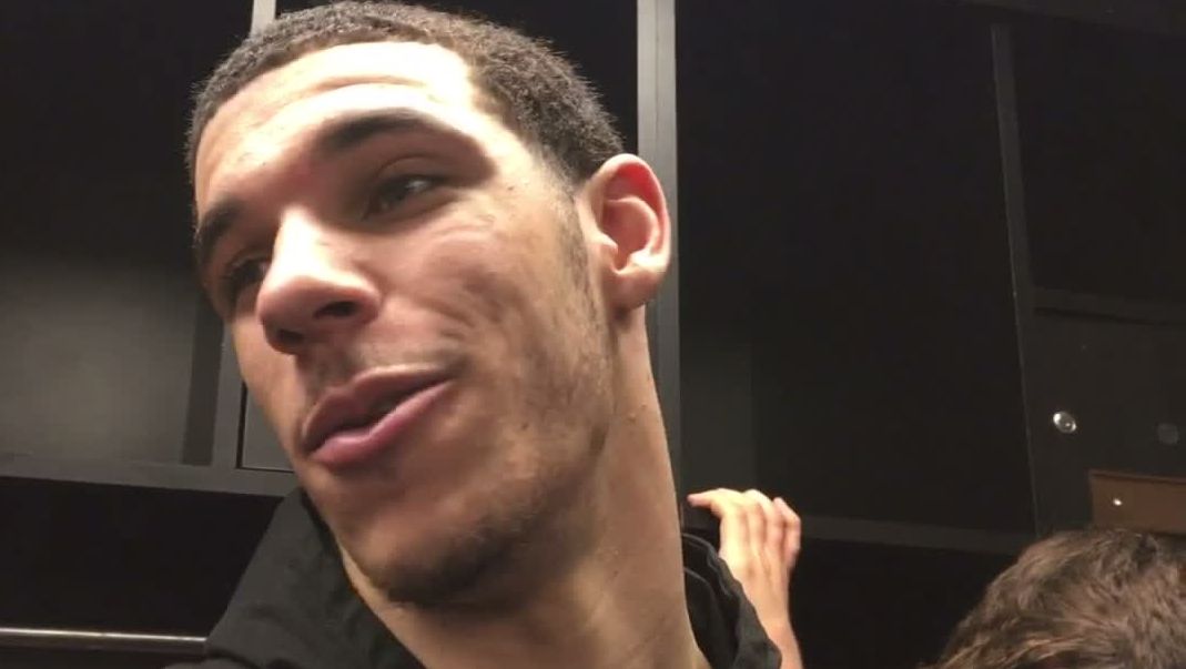 Lonzo says he is hopeful Lakers can make playoffs