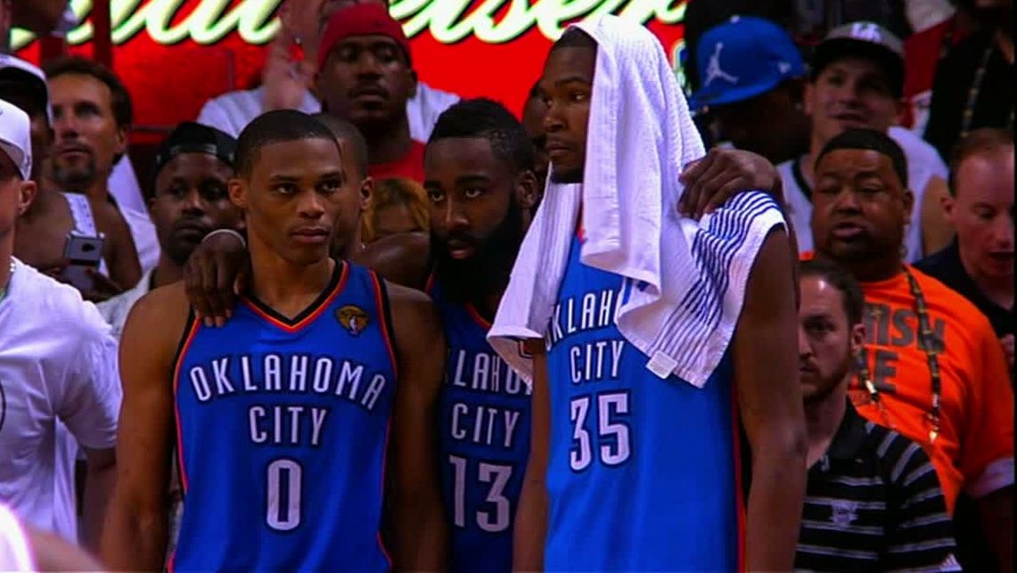 What if Russ, Harden and KD were still with OKC?