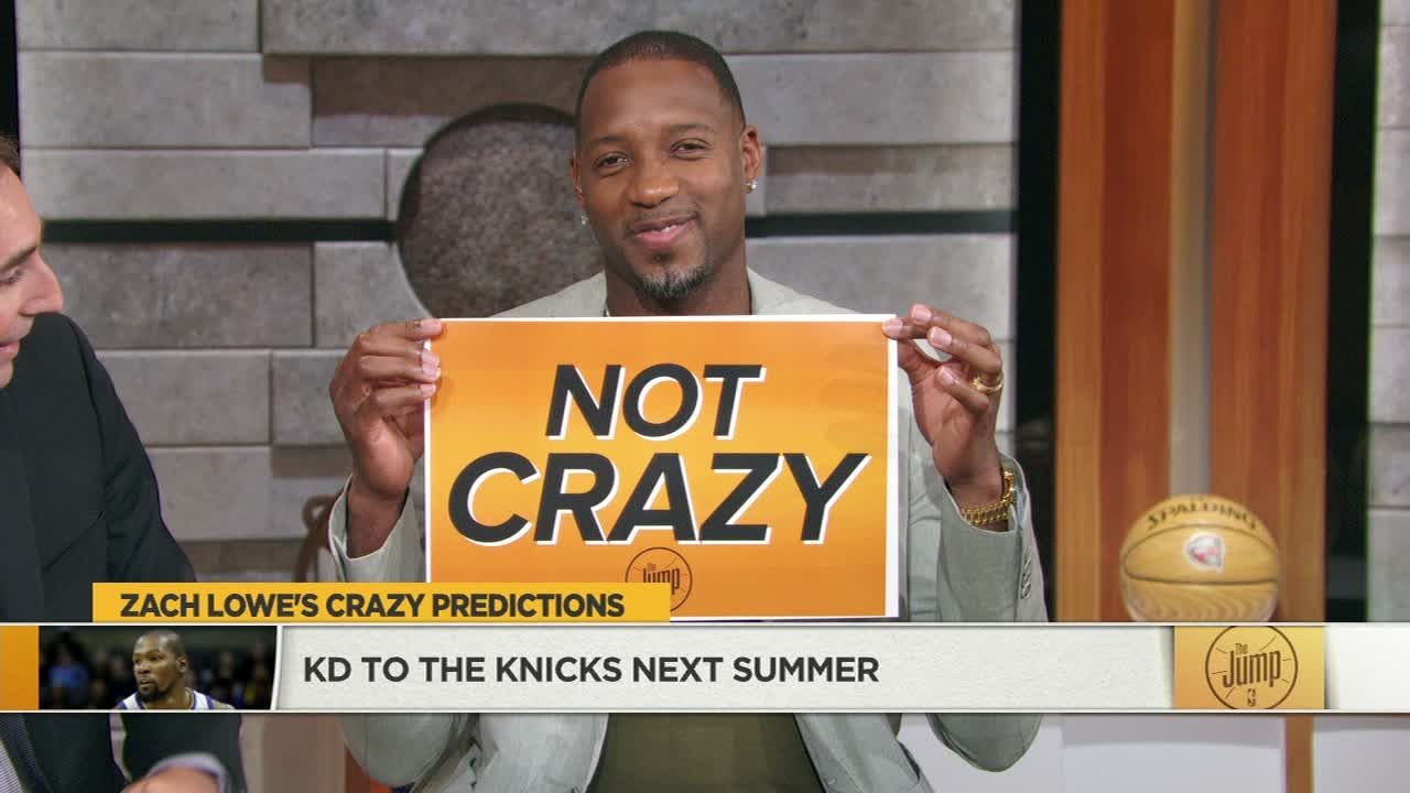 T-Mac: Durant to Knicks is 'not crazy'