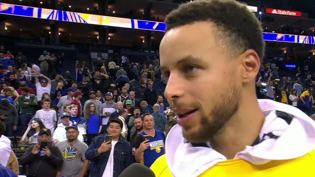 Curry: Always fun to do this at Oracle