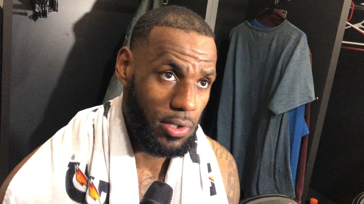 LeBron: Coaching staff put Lakers in position to win