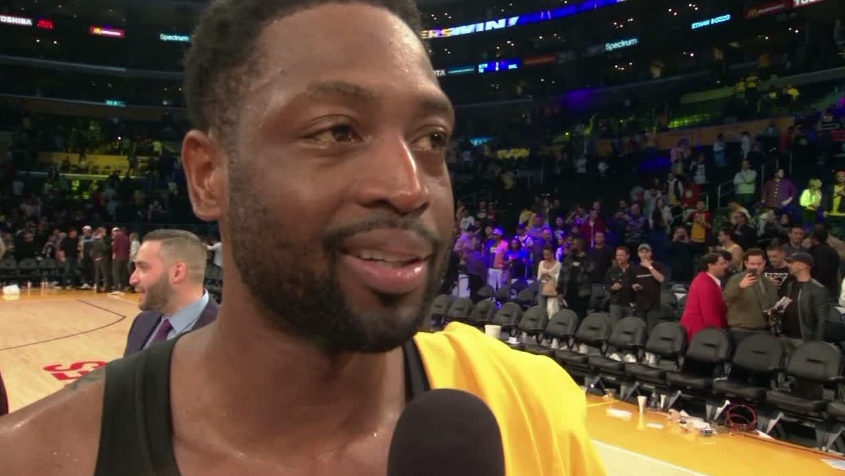 Wade 'thankful' for LeBron on and off the court