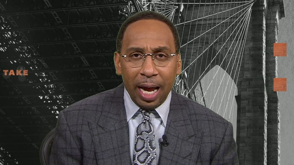 Stephen A. torn between Shaq's Lakers and Curry's Warriors