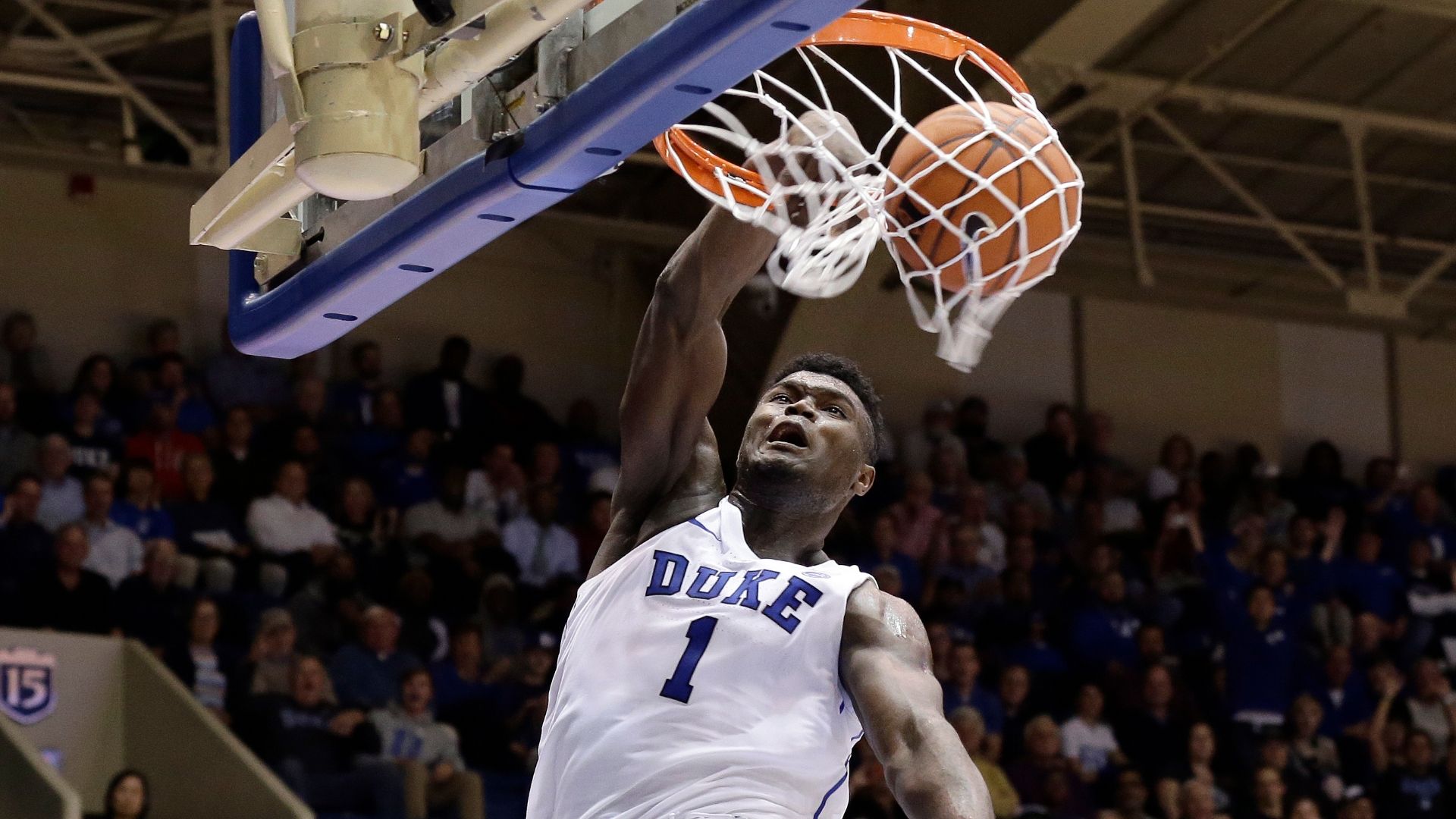All of Zion's 34 dunks in a minute