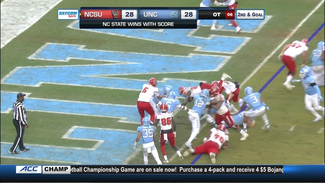 Postgame Melee Mars Nc State S Ot Win Over Rival North Carolina