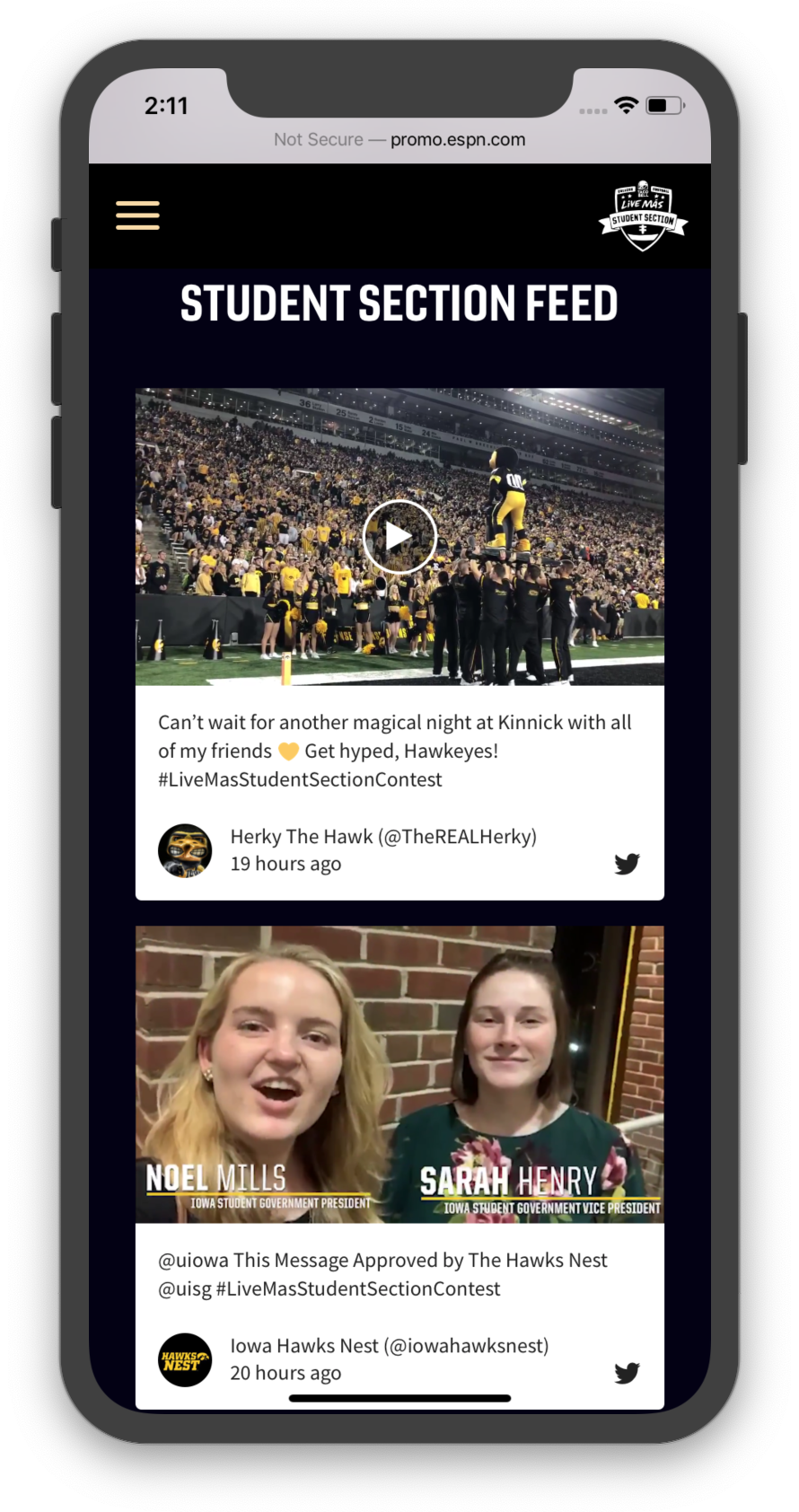 LMSS 2019 Social Feed