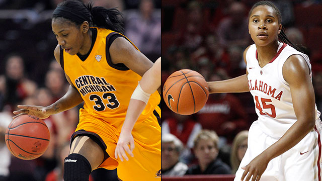 #11 Central Michigan vs. #6 Oklahoma (First Round): 2013 NCAA Women's Basketball Championship