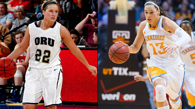 #15 Oral Roberts vs. #2 Tennessee (First Round): 2013 NCAA Women's Basketball Championship