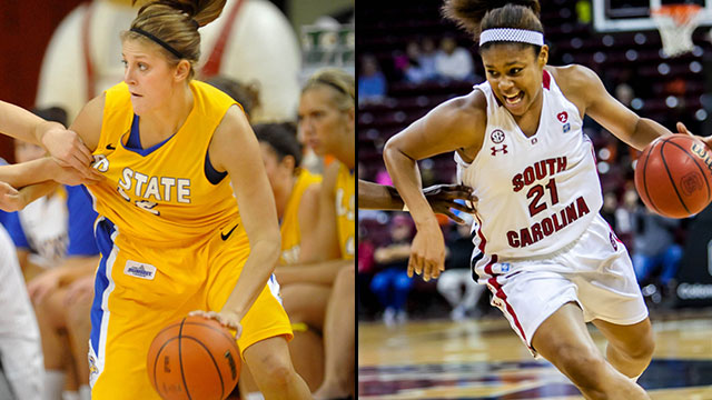 #13 South Dakota State vs. #4 South Carolina (First Round): 2013 NCAA Women's Basketball Championship