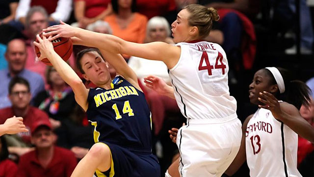 #8 Michigan vs. #1 Stanford (Second Round): 2013 NCAA Women's Basketball Championship