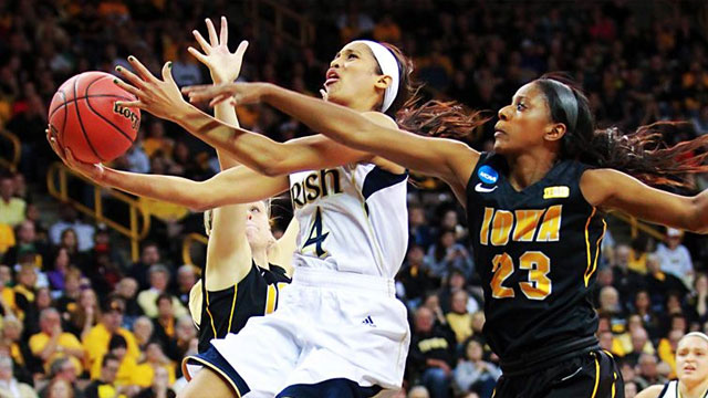 #9 Iowa vs. #1 Notre Dame (Second Round): 2013 NCAA Women's Basketball Championship