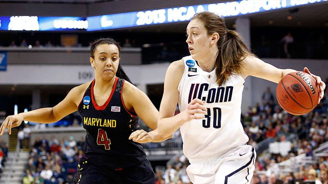 #4 Maryland vs. #1 Connecticut (Regional Semifinal #2): 2013 NCAA Women's Basketball Championship