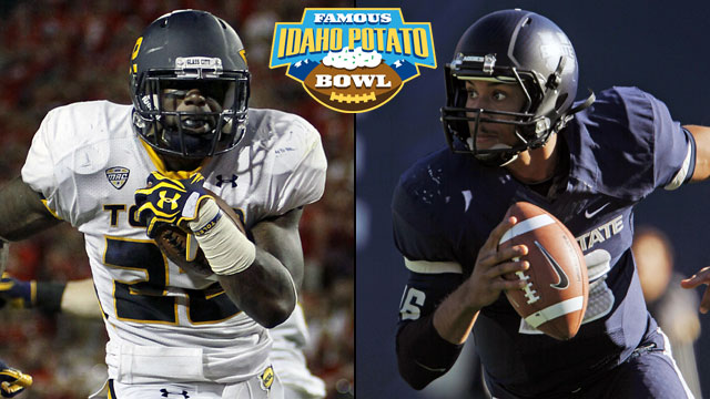 Toledo vs. Utah State: 2012 Famous Idaho Potato Bowl